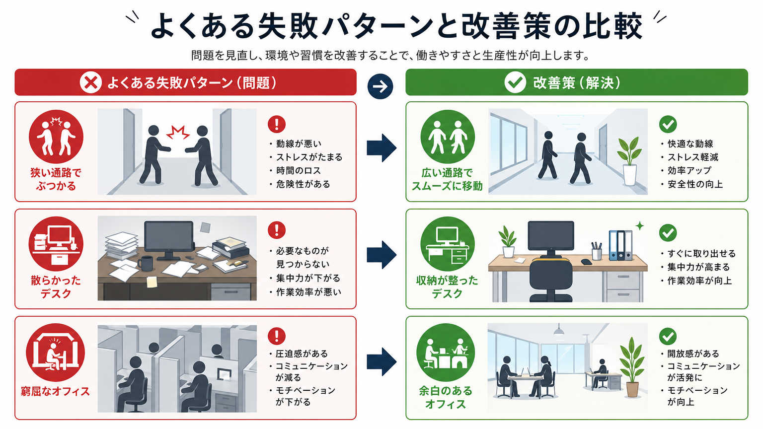 レイアウト設計の基本でよくある失敗パターンと改善策